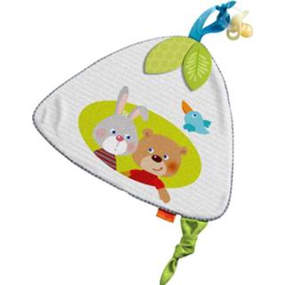 👉 Knuffeldoek polyester One Size Color-Meerkleurig Haba knuffeldoekje haas en beer 21,5 x 26,5 cm 4010168247779