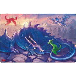 Puzzel One Size meerkleurig HABA Puzzels Draken 4010168256641