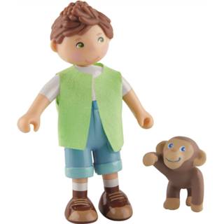 👉 One Size meerkleurig baby's HABA Little Friends - Julius en baby aapje 4010168252070