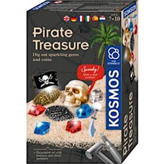 👉 Kunststof One Size Color-Meerkleurig Kosmos opgravingsspel Pirate Treasure junior 13 x 21 cm 10-delig 4002051616939