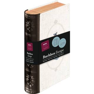 👉 Wit metaal staal One Size Color-Wit Moses opbergboek Escape 15,5 x 10,3 cm naturel/wit 4033477833624