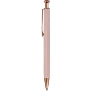 👉 Balpen roze metaal goud staal One Size Color-Goud Moses Pastell 14 cm roze/goud 8719817716999
