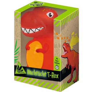 👉 Nachtlamp rood oranje kunststof One Size Color-Rood Moses T-Rex junior 13,5 x 16,5 cm rood/oranje 4033477402424