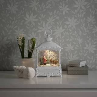 👉 Lantaarn One Size GeenKleur Konstsmide met kerstman, rendier en LED 7318304397201