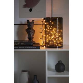 👉 Kerstverlichting wit kunststof One Size Color-Zwart Konstsmide 400 led 8,87 meter warm 7318303876806