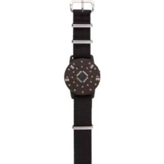 👉 Horloge zwart staal synthetisch One Size Color-Zwart Velleman DIY 35 mm batterij staal/synthetisch 5410329678227