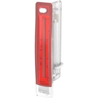 👉 Rood transparant kunststof One Size Color-Rood Knog hardloopverlichting LED 6,5 cm rood/transparant 9328389028660
