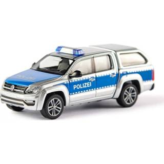 👉 Miniatuurauto blauw zink One Size Color-Blauw WIKING VW Amarok GP Comfortline 1:87 2-delig 4006190311472