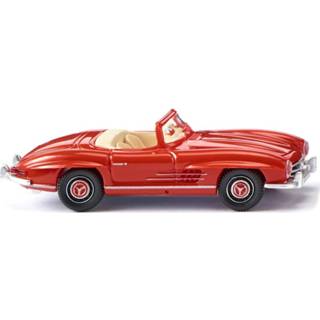 👉 Miniatuurauto rood kunststof One Size Color-Rood WIKING Mercedes Benz 300 SL Roadster 1:87 4006190834087