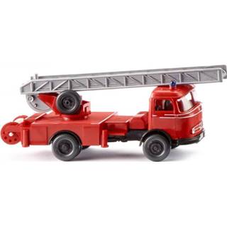 👉 Miniatuurauto rood kunststof One Size Color-Rood WIKING Mercedes-Benz LP 321 brandweer 1:87 4006190861489