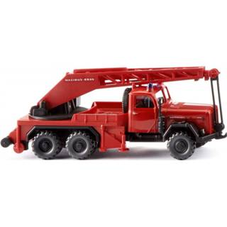 👉 Miniatuurauto rood kunststof One Size Color-Rood WIKING Magirus Uranus KW 15 brandweer 1:87 4006190861496