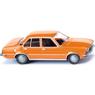 👉 Miniatuurauto oranje zink One Size Color-Oranje WIKING Opel Rekord D die-cast 1:87 4006190793049