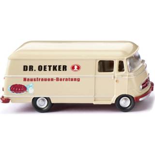 👉 Miniatuurauto beige kunststof One Size Color-Beige WIKING MB L 319 Dr. Oetker 1:87 4006190265041