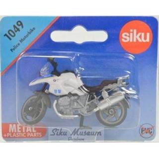 👉 Motorfiet wit staal One Size Color-Wit Siku BMW R1200 GS motorfiets Police 6,5 cm (1049) 4006874110490