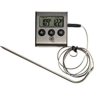 👉 Vleesthermometer zilverkleurig Herman Den Blijker Digitale 8712628424497