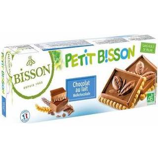 👉 Melkchocolade Bisson Petit theebiscuit bio 150g 3380380096198