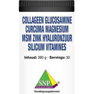 👉 Curcuma MSM SNP Collageen glucosamine magnesium 390g 8718591427145