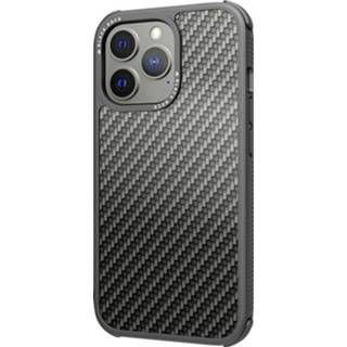 👉 Zwart carbon Black Rock Robust Real Cover Apple iPhone 13 Pro 4260647332742