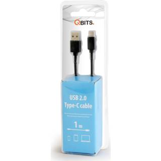 👉 Qbits Usb C Kabel 2.0 Am - 1 Meter 8716309102896