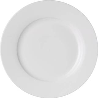 👉 Wit Blokker Vienna Rim Ontbijtbord - ø 22,5 Cm 8718827185801