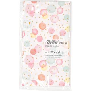 👉 Papier multikleur Blokkertafelkleed Confetti - 138x220 Cm 8718827155644