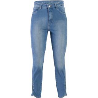 👉 Broek katoen vrouwen blauw Rosner Broeken 2017001686049