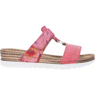 👉 Slippers leer vrouwen rood Belizia Inblu slipper 5414319149827