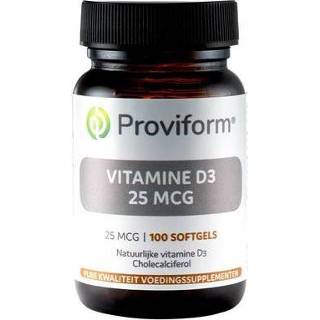 👉 Vitamine Proviform D3 25 mcg 100sft 8717677120987