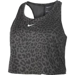 👉 Tanktop grijs XS vrouwen Nike Dri-Fit One Slim Leopard Dames