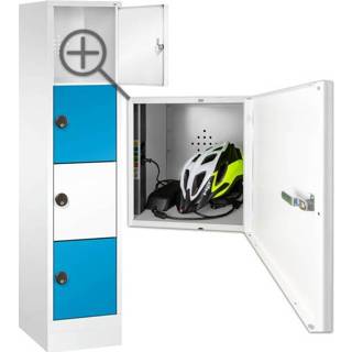 👉 Ebike 4 vaks E-bike locker - 2x 230V stroompunt per vak 7091131704069