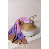 👉 Two Tone Sea Weed Belly Basket Mand, Cream