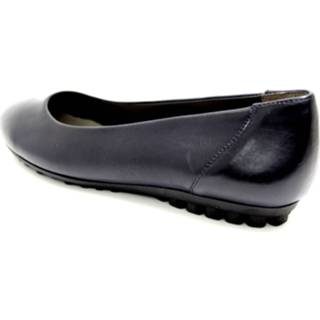 👉 Ballerina's glad leer blauw Paul Green Ballerinas 9010095198552