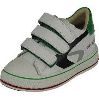 👉 Leer jongens wit groen Shoesme Omero New 8720353347455
