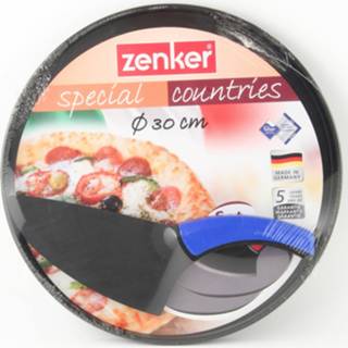 👉 Zwart Zenker pizza set 3 dlg special - countries 29cm 4044935075135 2900083845018