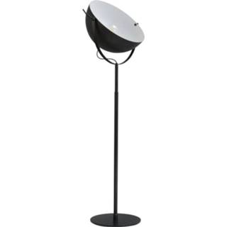 👉 Masterlight Landelijke vloerlamp Larino 60 180cm zwart met wit 1105-30-06