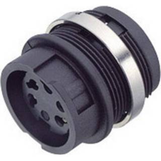 👉 F-connector Binder 99-0624-00-07-1 Ronde stekker Flensstekker Serie (ronde connectors): 678 Totaal aantal polen: 7 1 stuk(s) 2050000421655