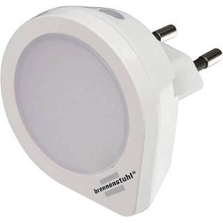 👉 Nachtlamp wit Brennenstuhl NL 01 QD 1173190010 Rond LED 4007123676637