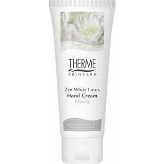 👉 Hand crème wit Therme Zen white lotus cream 75ml 8714319229947