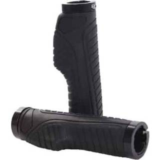 👉 Fiets zwart rubber antislip active 1 Paar MTB Fietsstuurgrepen Racing Grip (Zwart)