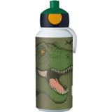 👉 Drinkfles zwart Pop-up Campus 400 Ml - Dino 8711269987828