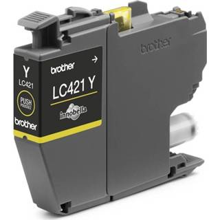 👉 Inkt cartridge geel Brother LC421Y 4977766810395