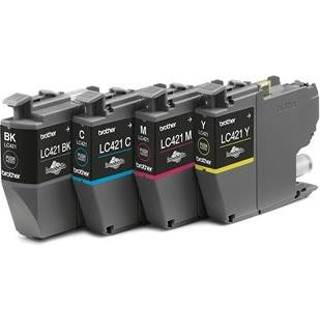 👉 Inkt cartridge Brother LC421VAL Multipack 4977766813600