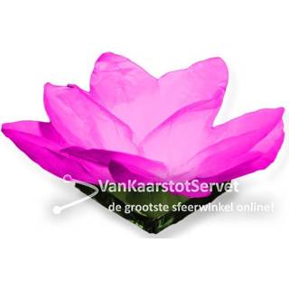 👉 Waterlelie Kaars 30cm Roze (per stuk)
