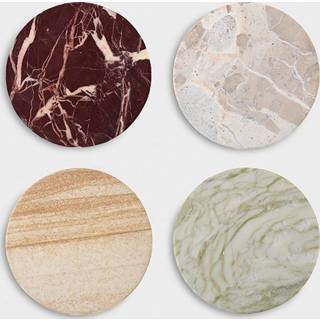 👉 Onderzetter marmer active &K Onderzetters Marble (set van 4) 8720168664006