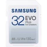 👉 Wit Samsung EVO Plus SD Card (2021) 32GB SD-Kaart 8806092504585