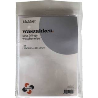 Waszak wit Blokker Waszakken - 2 Stuks 8718827222353