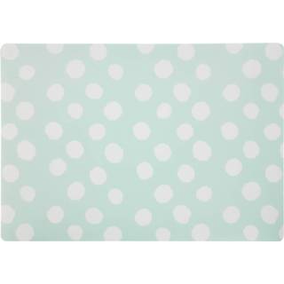 Placemat tgroen groen Blokker Met Stippen - Mintgroen 30 X 43 Cm 8718827164318