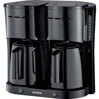 👉 Koffiezetapparaat zwart Severin 5829 Capaciteit koppen: 8 Thermoskan 4008146034978