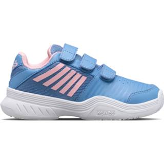 Tennisschoenen blauw kinderen K-Swiss Express Strap Omni