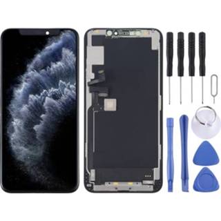 👉 Digitizer active Origineel OLED MATERIAAL LCD-scherm en Volledige montage voor iPhone 11 Pro Max